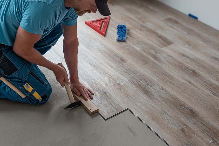 Flooring installation services at Owens Flooring & Interiors